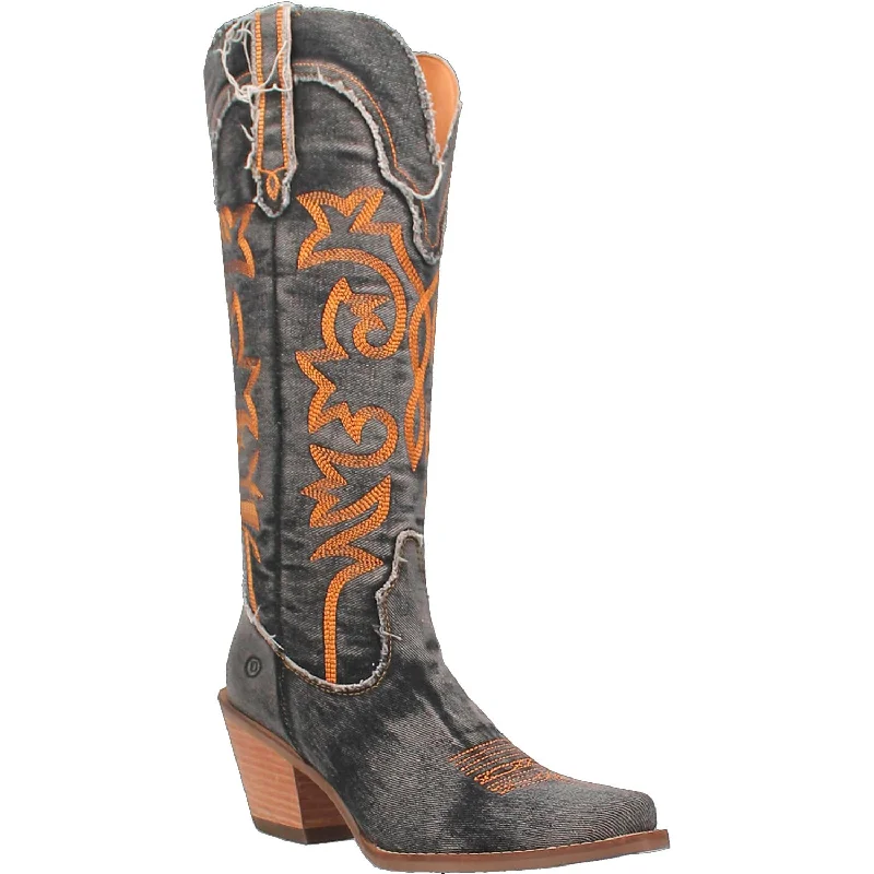 Online Exclusive | Dingo | Texas Tornado Cowboy Boot in Black  **PREORDER