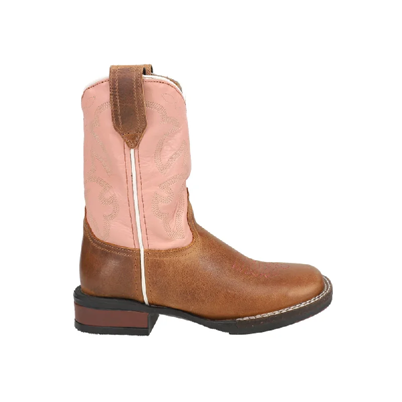 Monterey Square Toe Cowboy Boots (Little Kid-Big Kid)