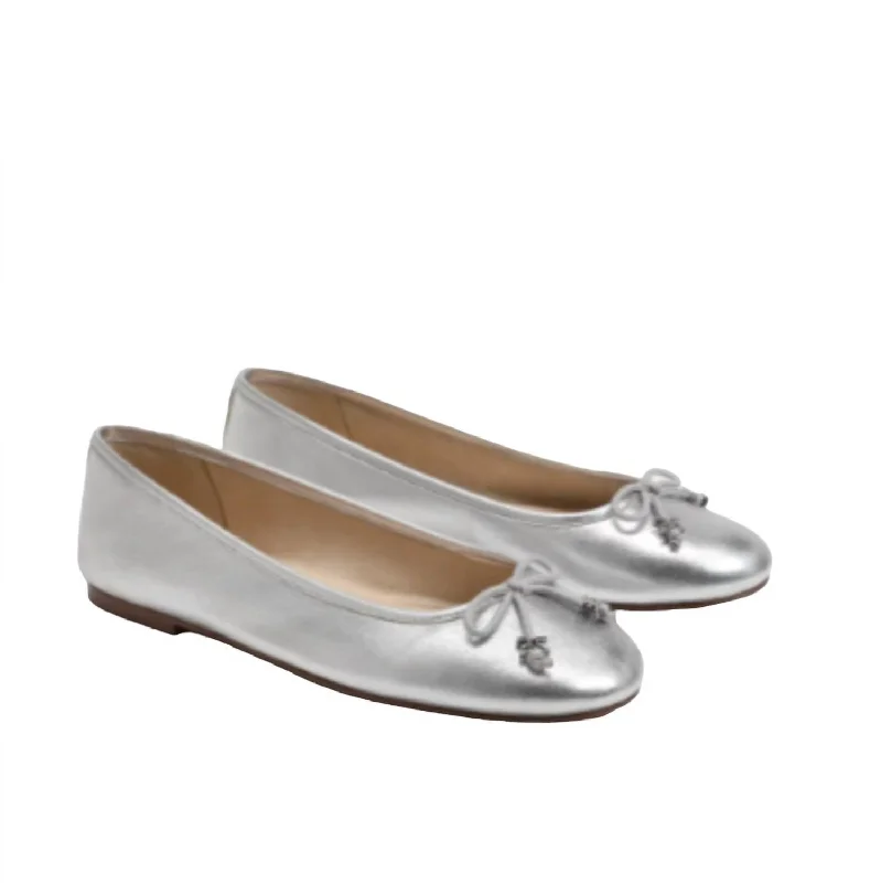 Women's Felicia Shoes In Soft Silver