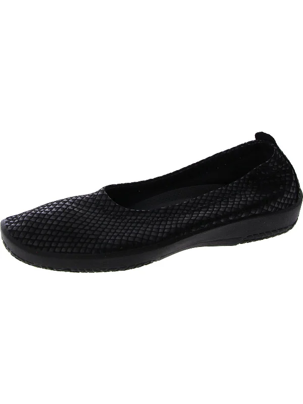 Womens Padded Insole Slip On Ballet Flats