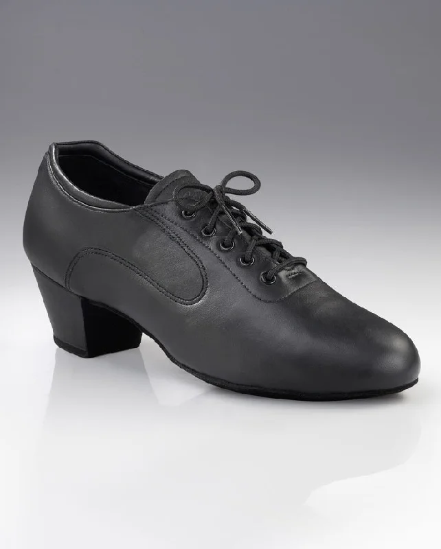 Charlie --  Men's 1.5"  Latin Ballroom Oxford -- Black