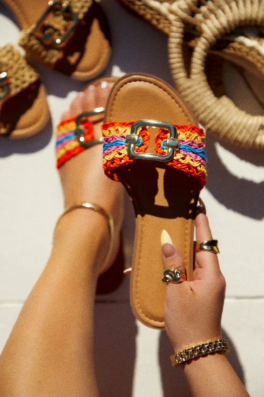 Acapulco Slip On Sandals - Multi