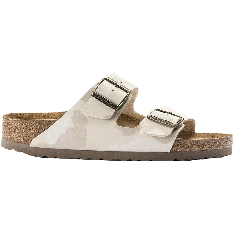 Women's Birkenstock Arizona Desert Soil Camo Sand Birko-Flor