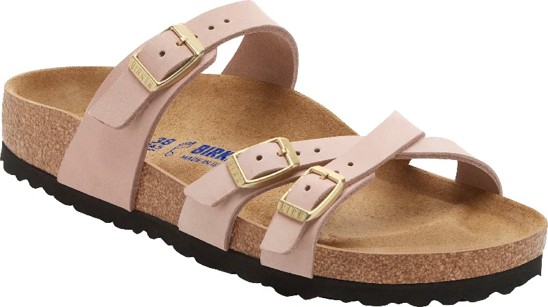 Birkenstock Franca Soft Footbed soft pink nubuck