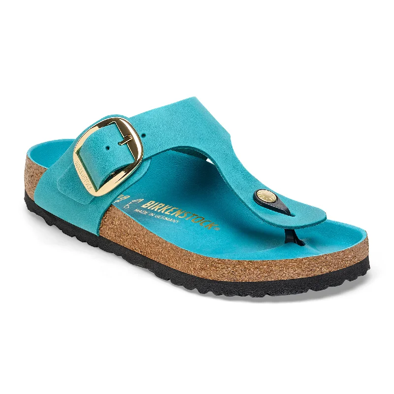 Birkenstock Gizeh Big Buckle biscay bay oiled leather