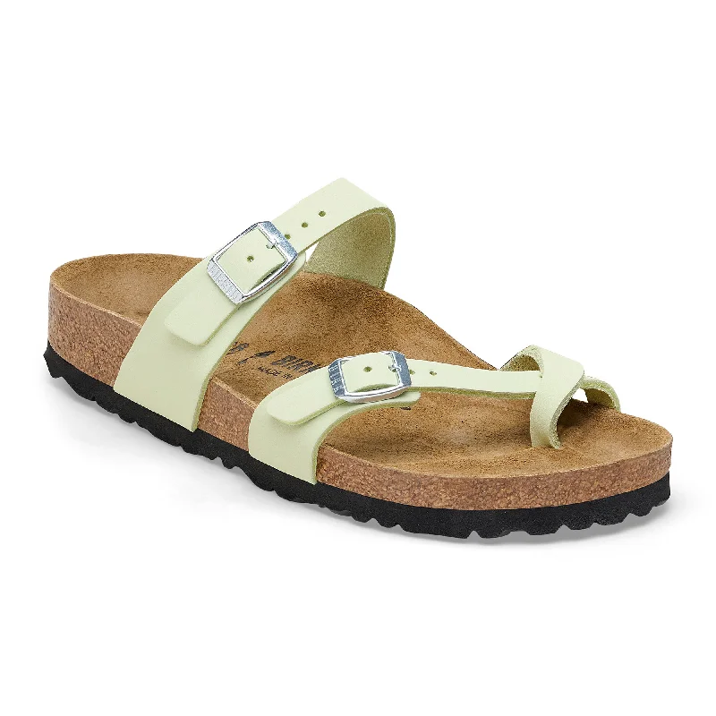 Birkenstock Mayari faded lime nubuck