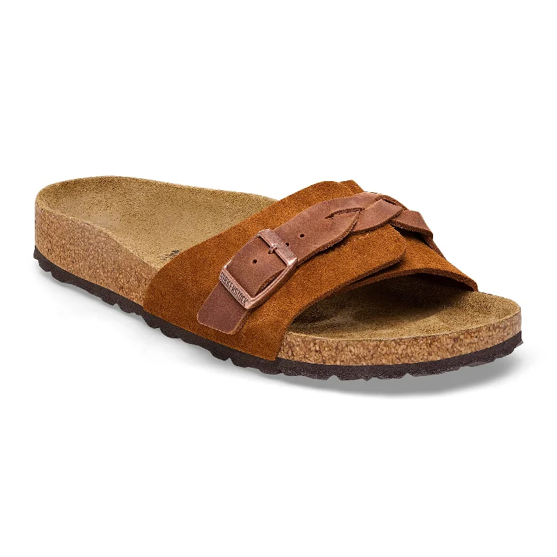 Birkenstock Oita Braid mink suede