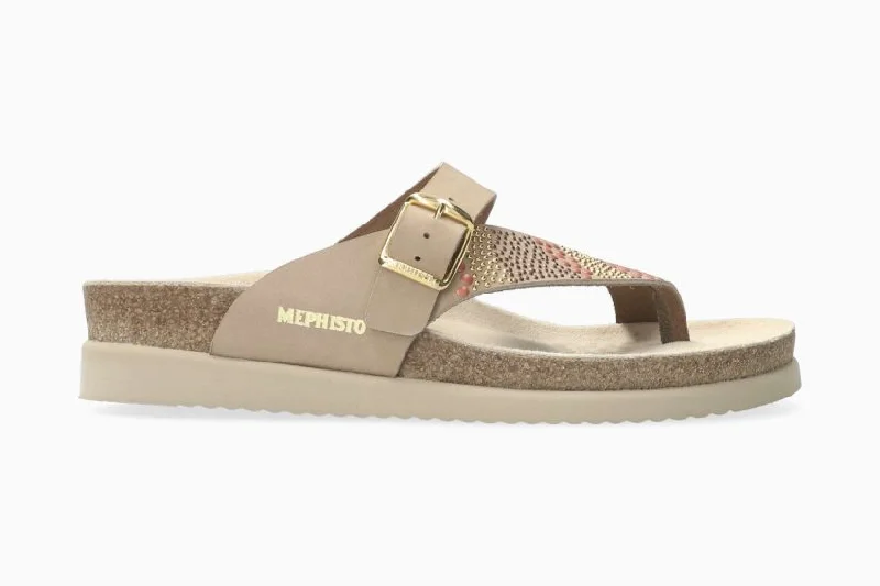 Helenka Studded Walking Sandal in Sand CLOSEOUTS