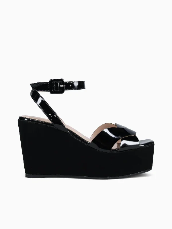 Nora Black Patent Nbk