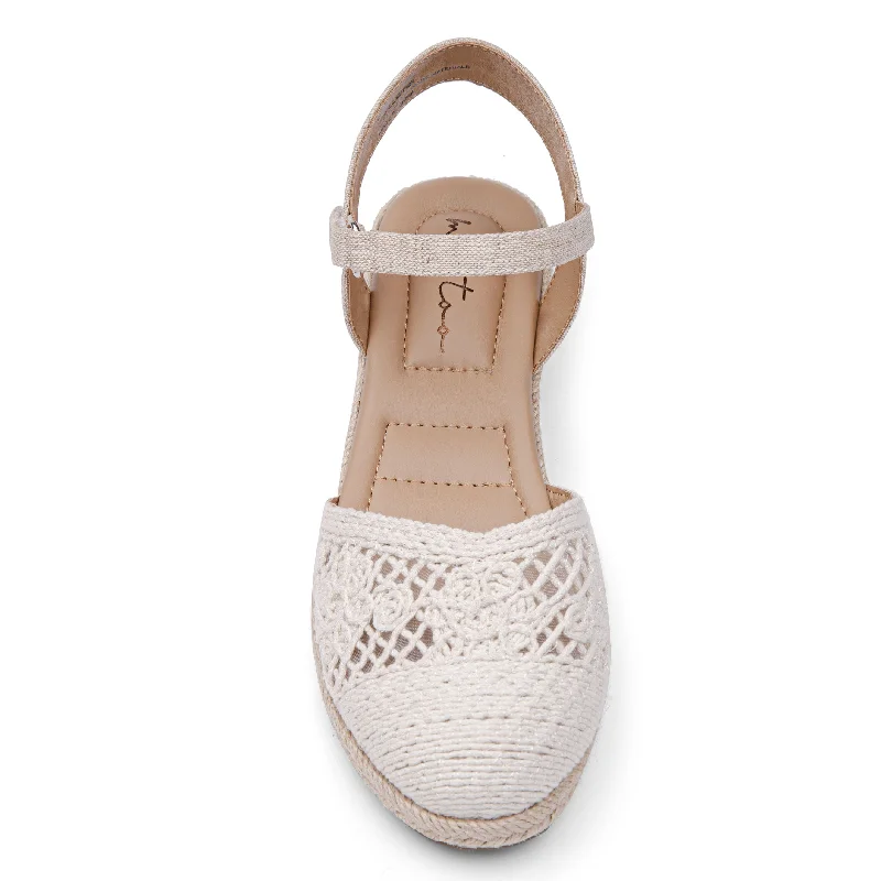 Nyra Mini-Wedge Sandal