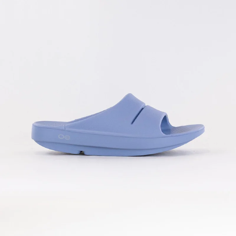 OOFOS OOahh  Slide Sandal (Women's) - Neptune Blue