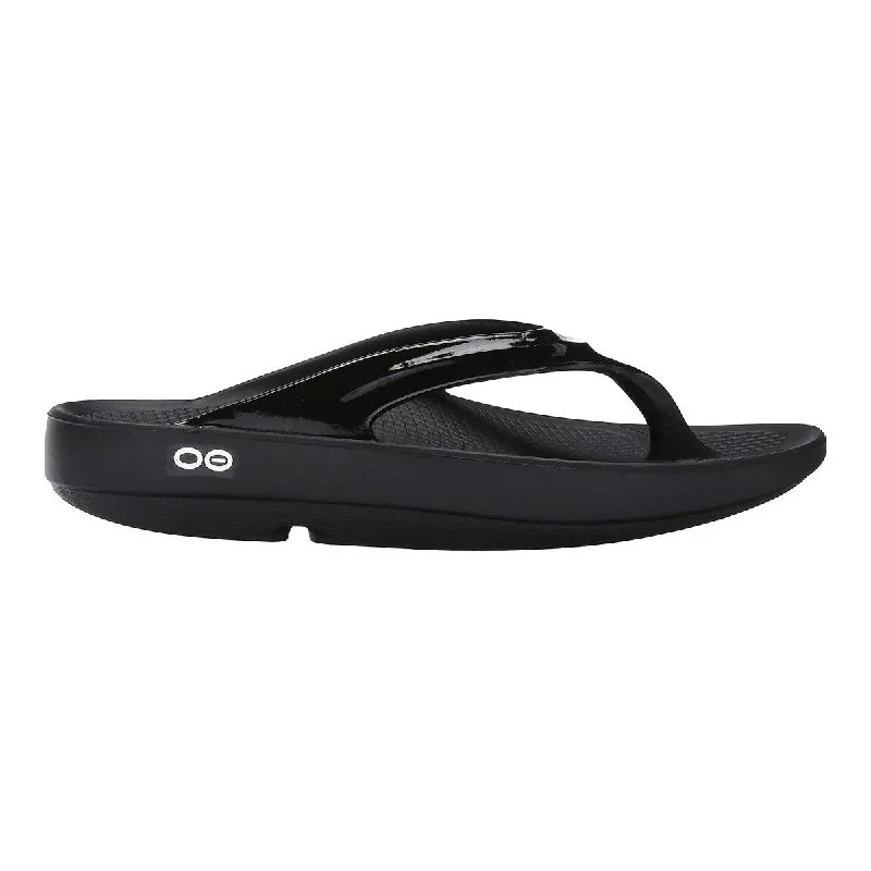 OOFOS Women's OOlala Black/Black