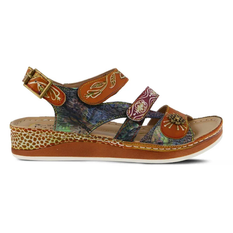 L'artiste by Spring Step Women's Sumacah Camel Multi