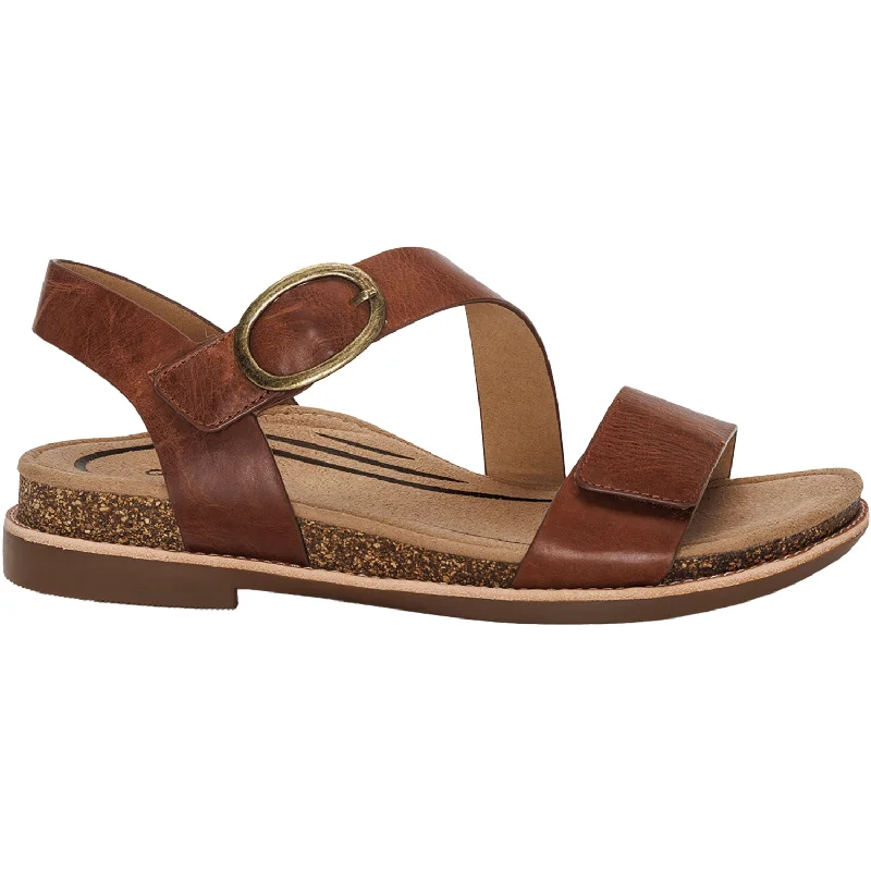 Women's Aetrex Tamara Walnut Leather