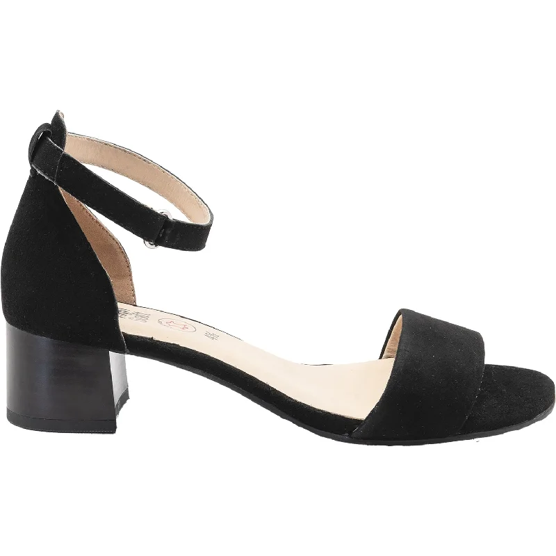 Women's Ara Pauline Black Kid Suede