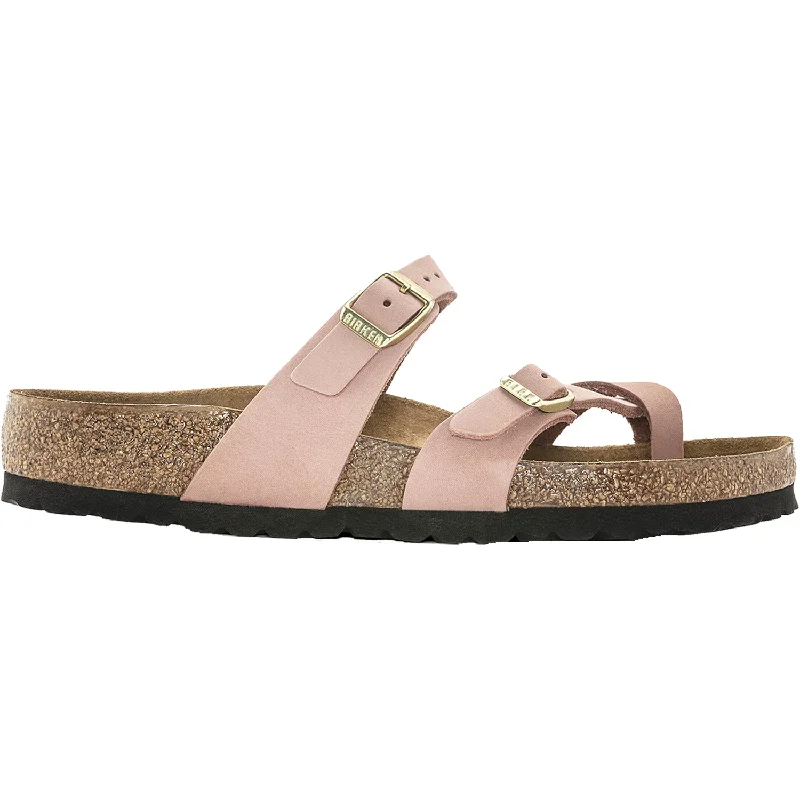 Women's Birkenstock Mayari Soft Footbed Old Rose Nubuck