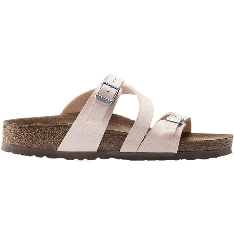 Women's Birkenstock Salina Vegan Light Rose Birkibuc