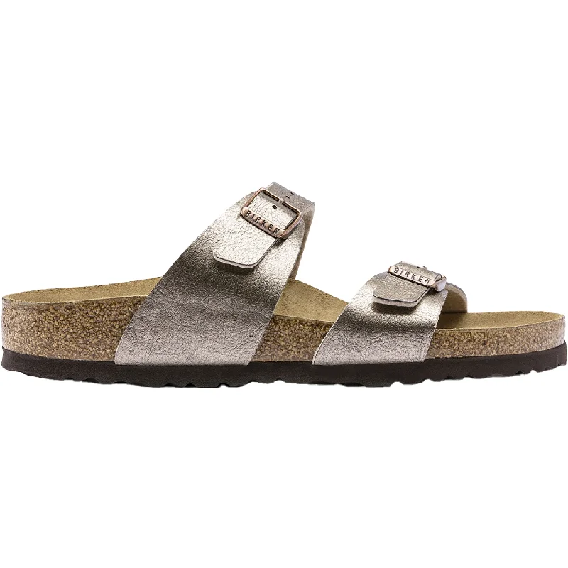 Women's Birkenstock Sydney Graceful Taupe Birko-Flor