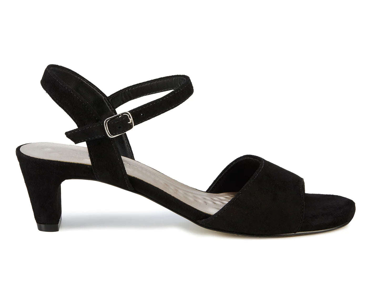 WOMEN'S ROS HOMMERSON LYDIA HEEL | BLACK SUEDE