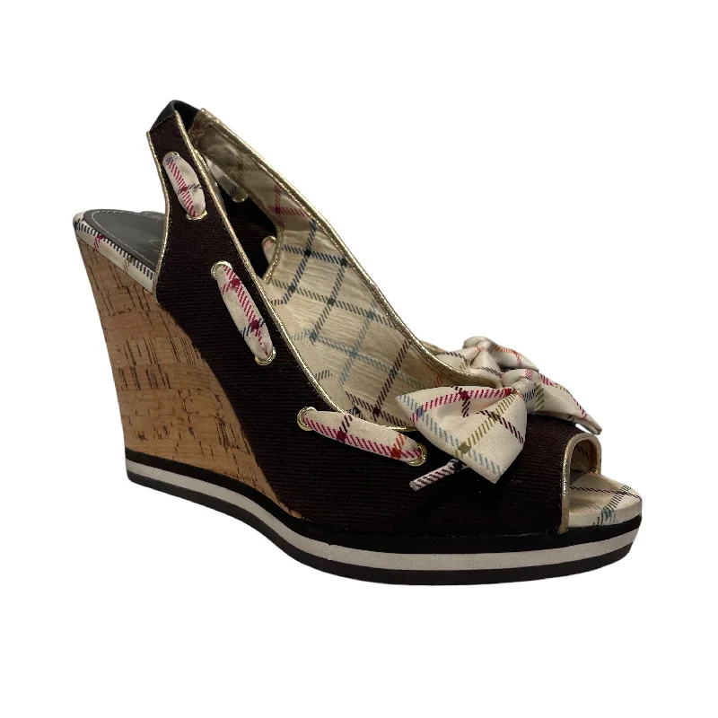 COACH/Heels/US 9/Plaid/MLT/