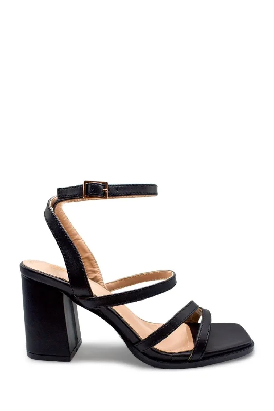 Alana Strappy Block heel