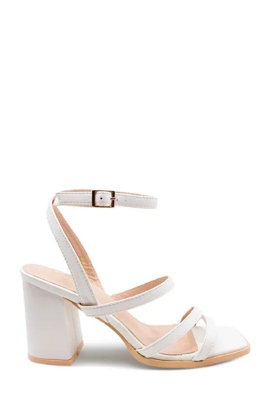 Alana Strappy Block heel