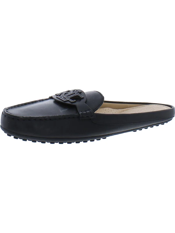 BRYNN MULE Womens Leather Slip On Mules