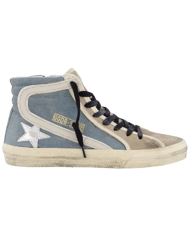 Golden Goose Slide Classic Suede Sneaker