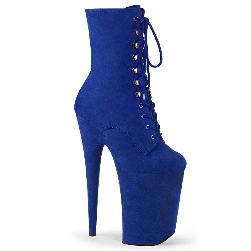 Royal Blue Faux Suede