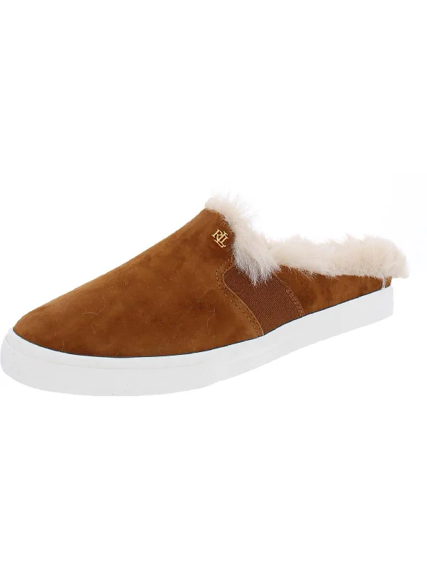 Jinny Mule Womens Faux Fur Mules