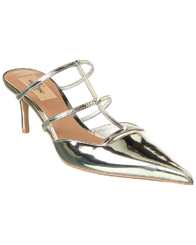 Valentino Rockstud Wispy 60 Leather Mule