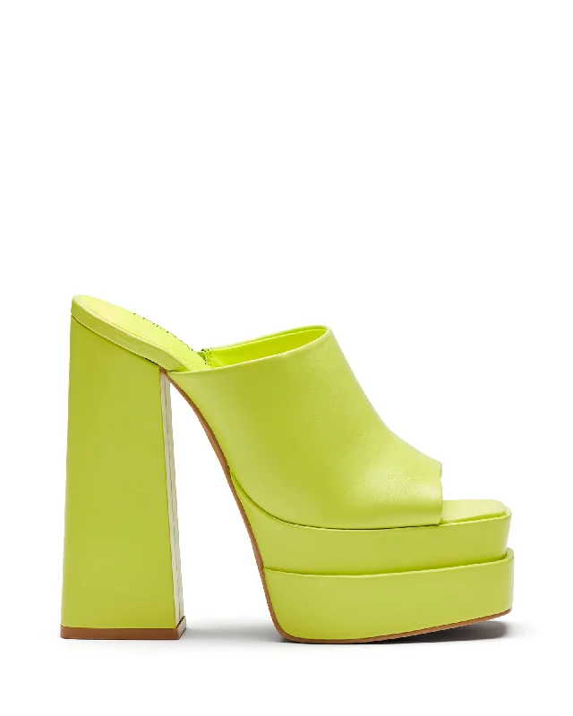 Villain Platform Heel Citrus