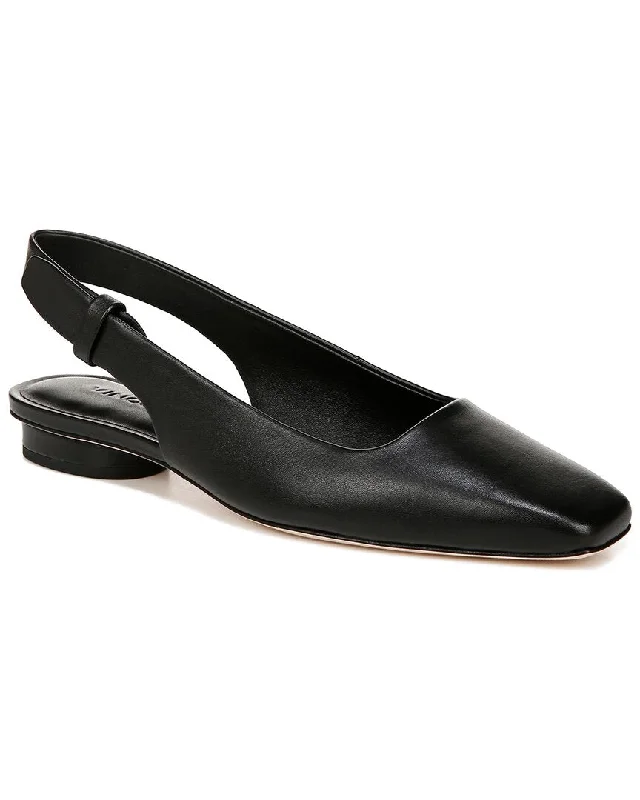 Vince Vida Leather Slingback